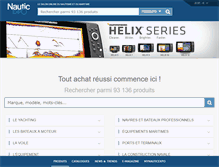 Tablet Screenshot of nauticexpo.fr