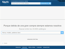 Tablet Screenshot of pdf.nauticexpo.es