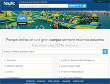 Tablet Screenshot of nauticexpo.es
